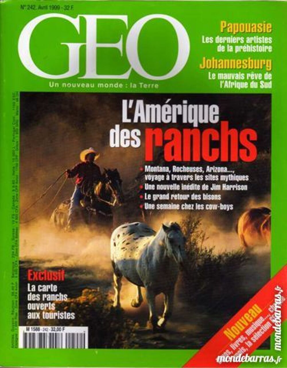 LE FAR WEST - AMERIQUE - g&eacute;o Livres et BD