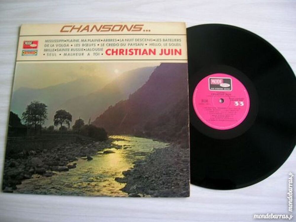 33 TOURS CHRISTIAN JUIN Chansons CD et vinyles