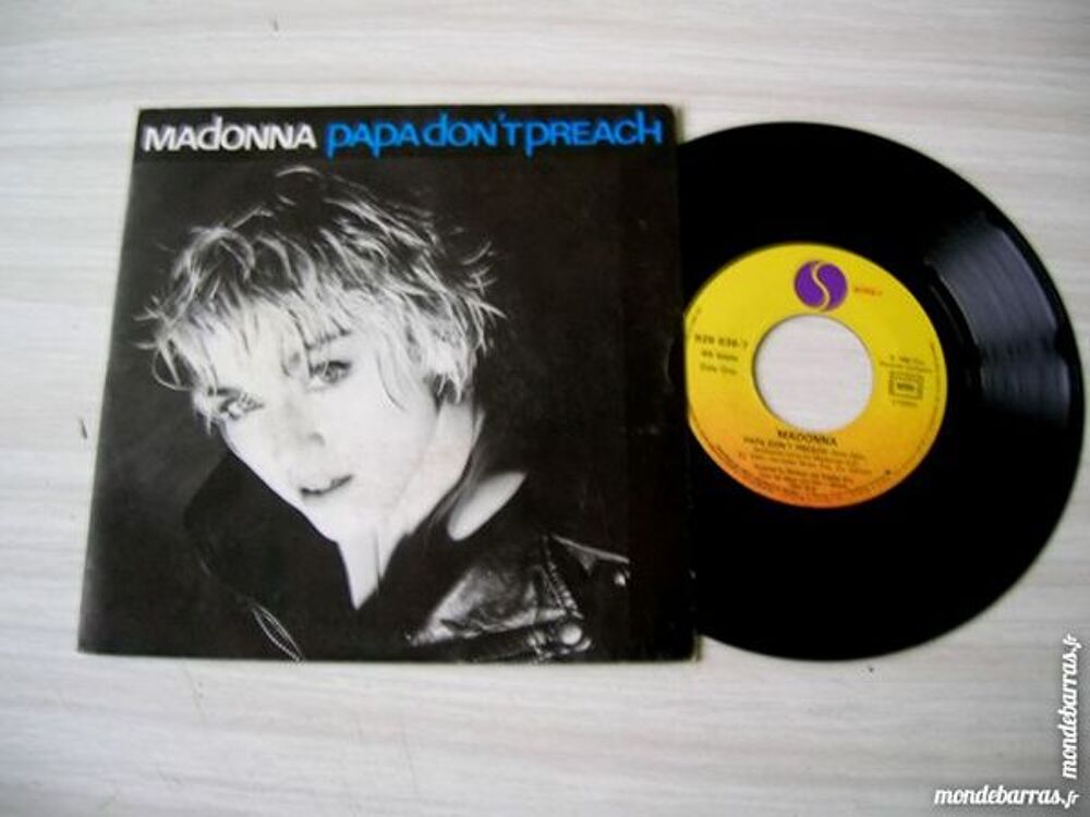 45 TOURS MADONNA Papa don't preach CD et vinyles