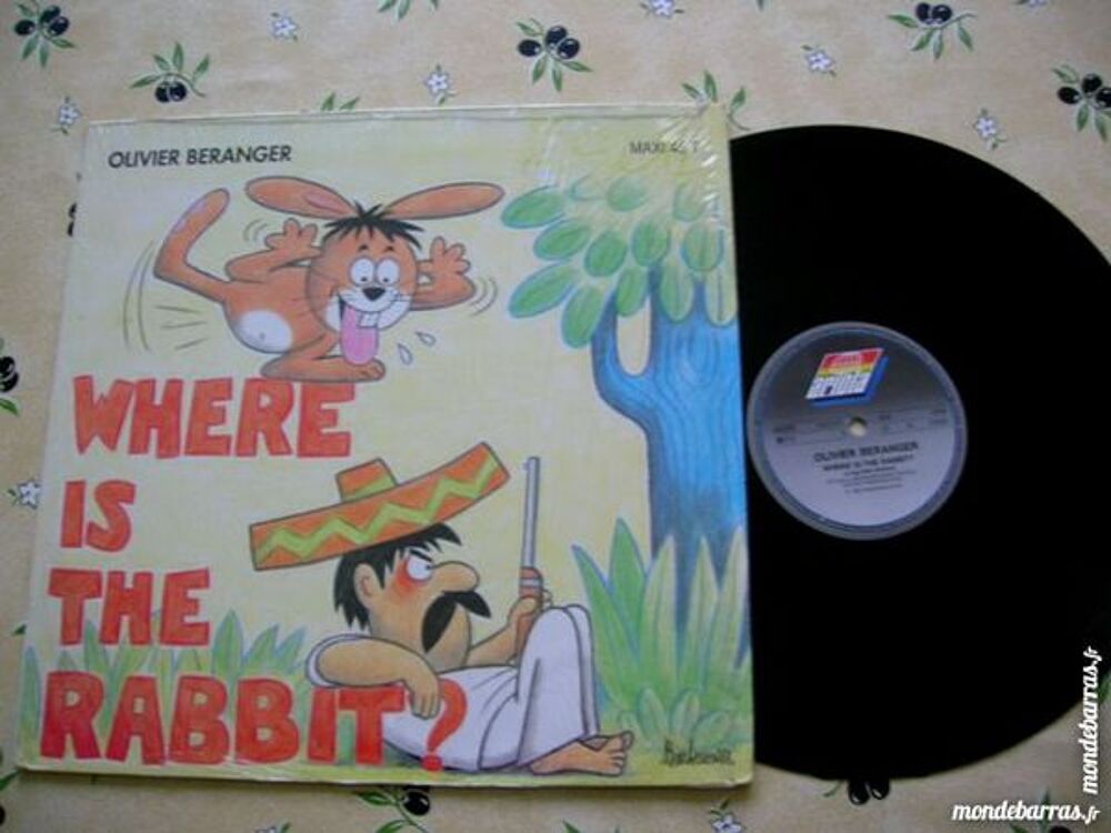 MAXI 45 TOURS OLIVIER BERANGER Where is the rabbit CD et vinyles