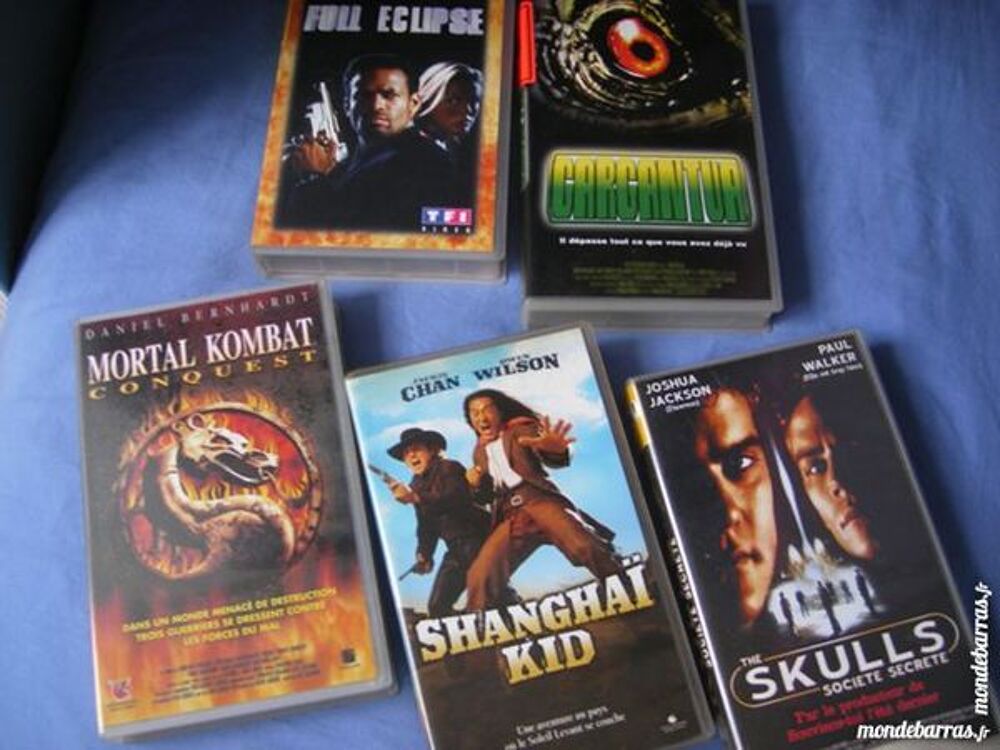 5 FILMS V H S DVD et blu-ray