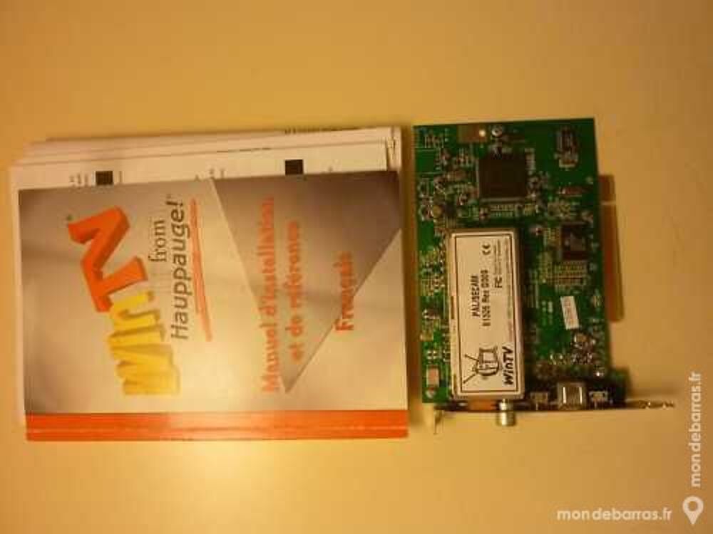 Carte HAUPPAUGE Win TV - r&eacute;ception UHF-VHF Matériel informatique