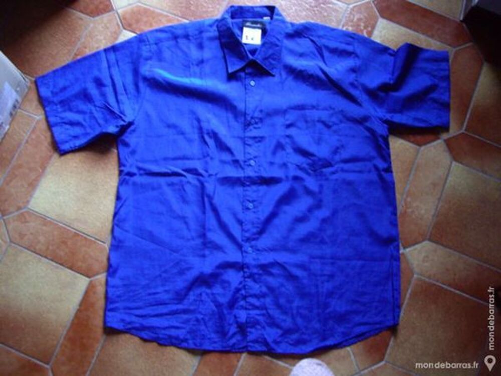 Chemises Homme m. courtes T45/46-T6 ou TXXL Vêtements