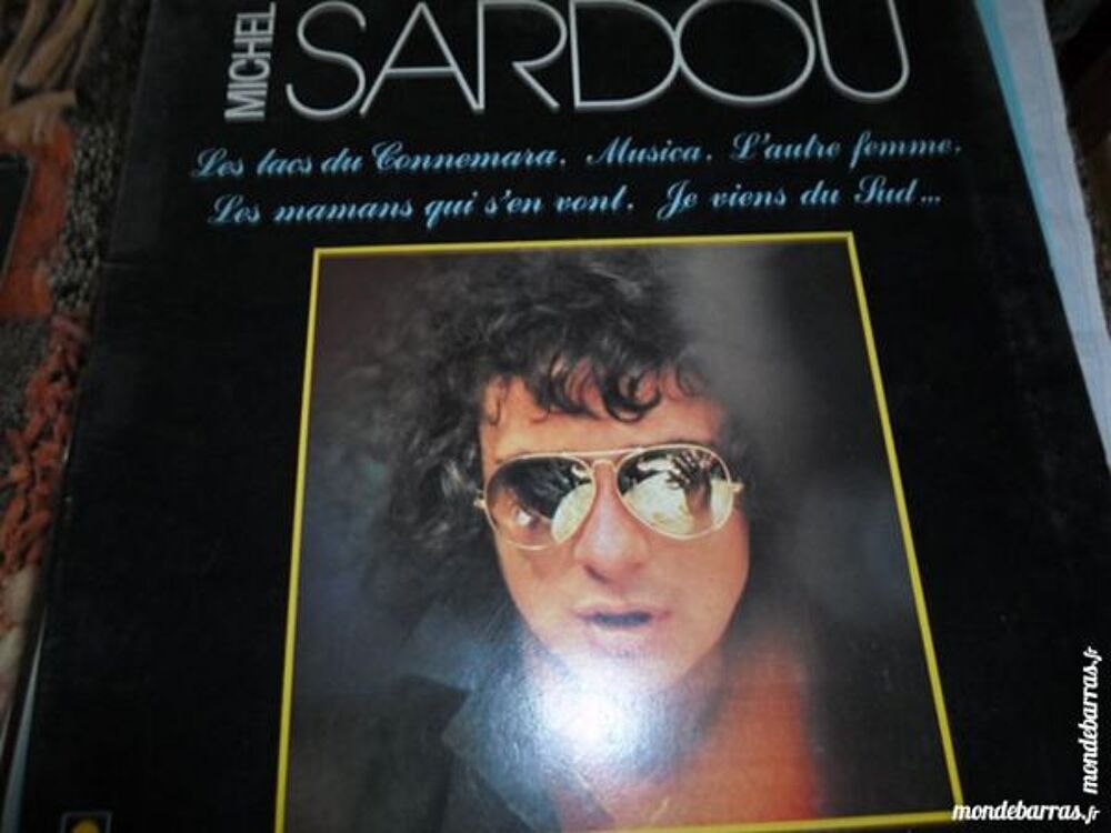 lot de disques vinyl 33t MICHEL SARDOU CD et vinyles