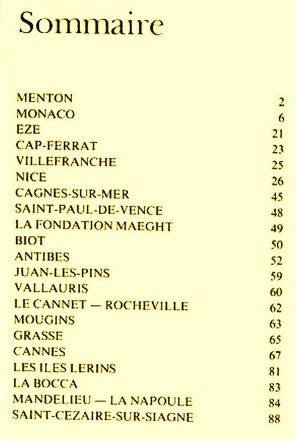 VOIR OU REVOIR : LA COTE D'AZUR / prixportcompris Livres et BD