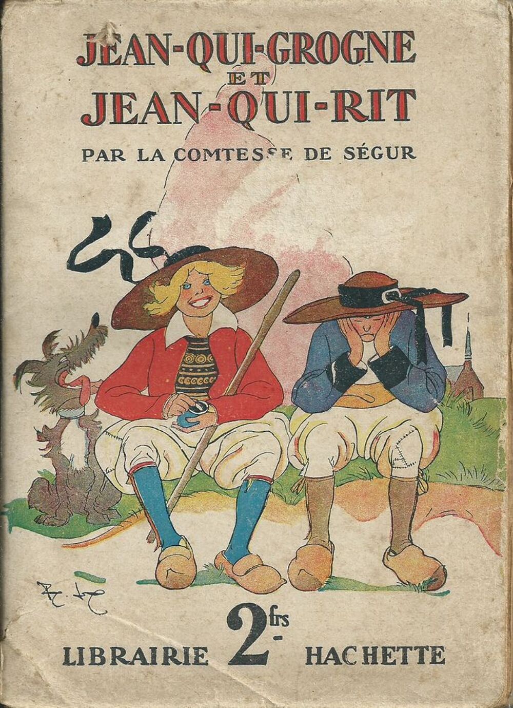 1 livre jean qui grogne et jean qui rit , C de s&eacute;gur 1931 Livres et BD