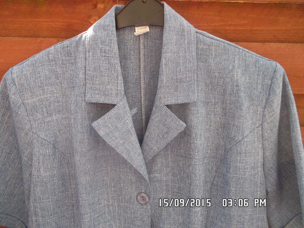 VESTE DE TAILLEUR BLEU JEAN*JUSTE 3E*KIKI60230 Vêtements