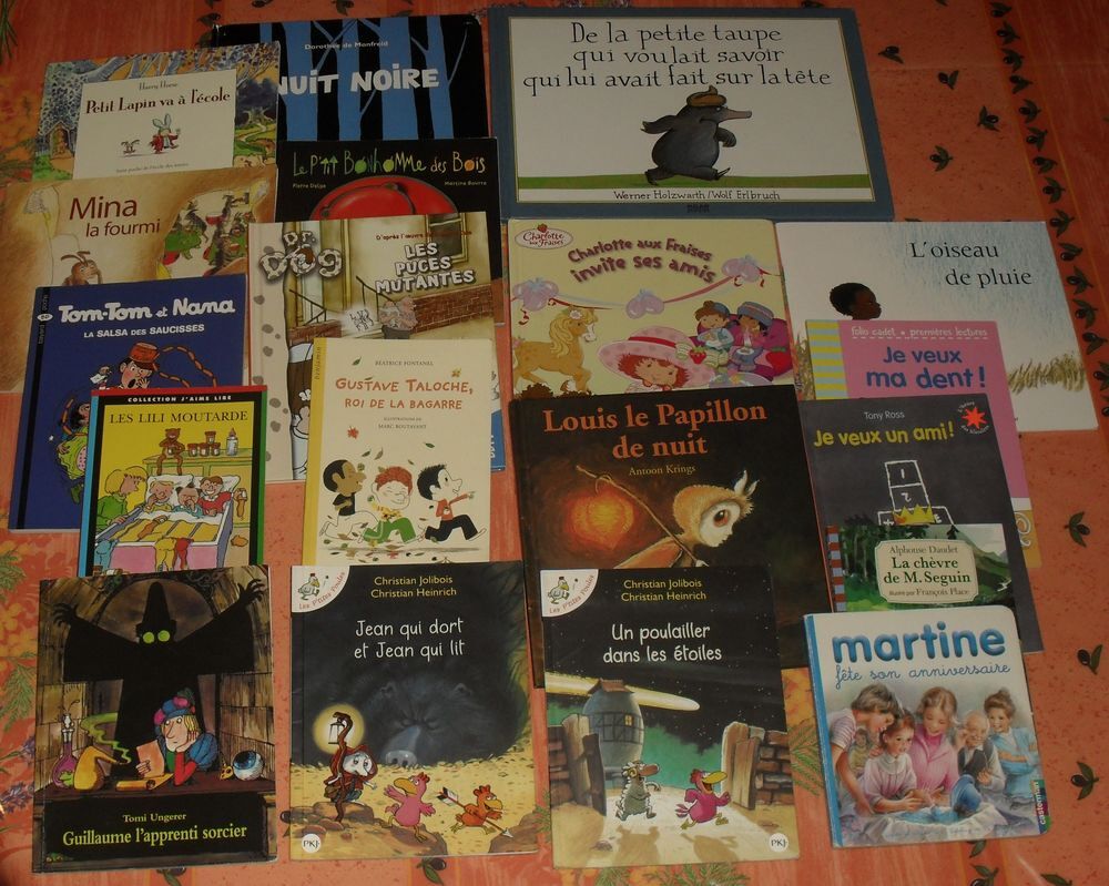 Lot de 19 livres de Jeunesse en parfait &eacute;tat Livres et BD