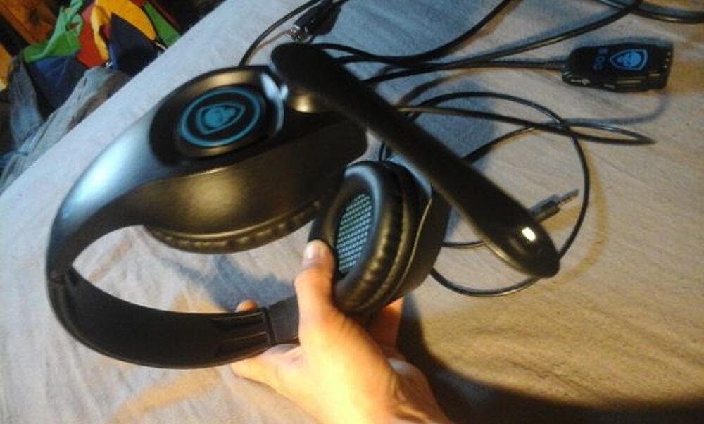 Casque micro + rallonge de 2m Consoles et jeux vid�os