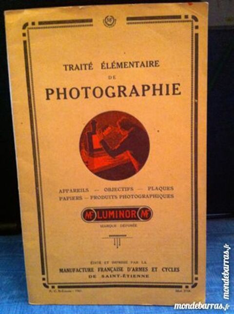 Trait lmentaire de photographie (1929) 10 Saint-Vallier (71)