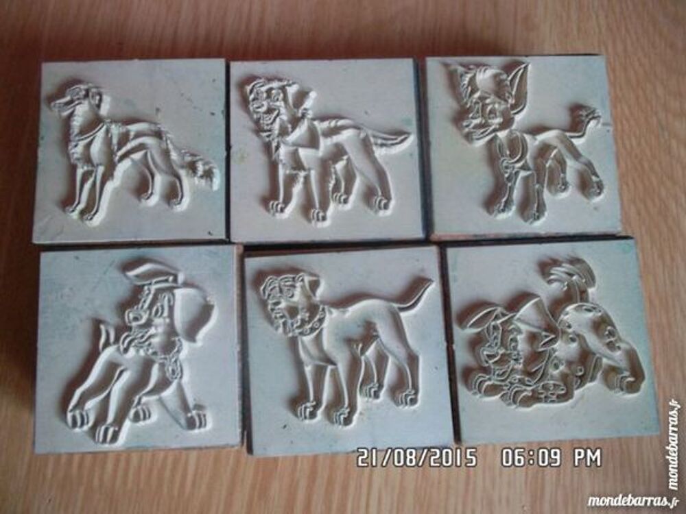 6 TAMPONS DALMATIENS*JUSTE 2E*KIKI60230 Jeux / jouets