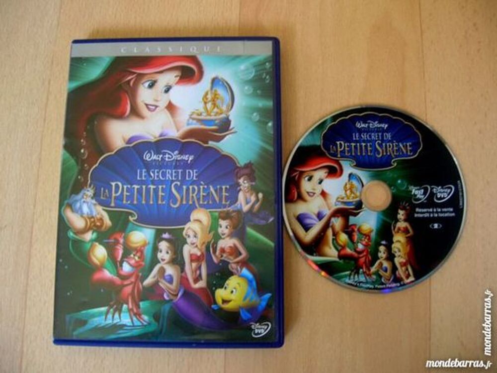 DVD LE SECRET de la PETITE SIRENE N&deg; 92 Walt Disne DVD et blu-ray