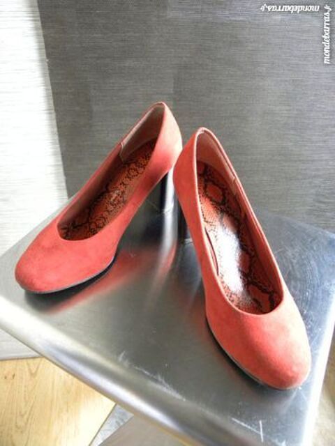 chaussures oranges femme 5 Pantin (93)