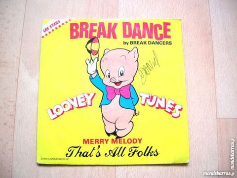 45 TOURS LOONEY TUNES Merry Melody - BREAK DANCERS 110 Nantes (44)