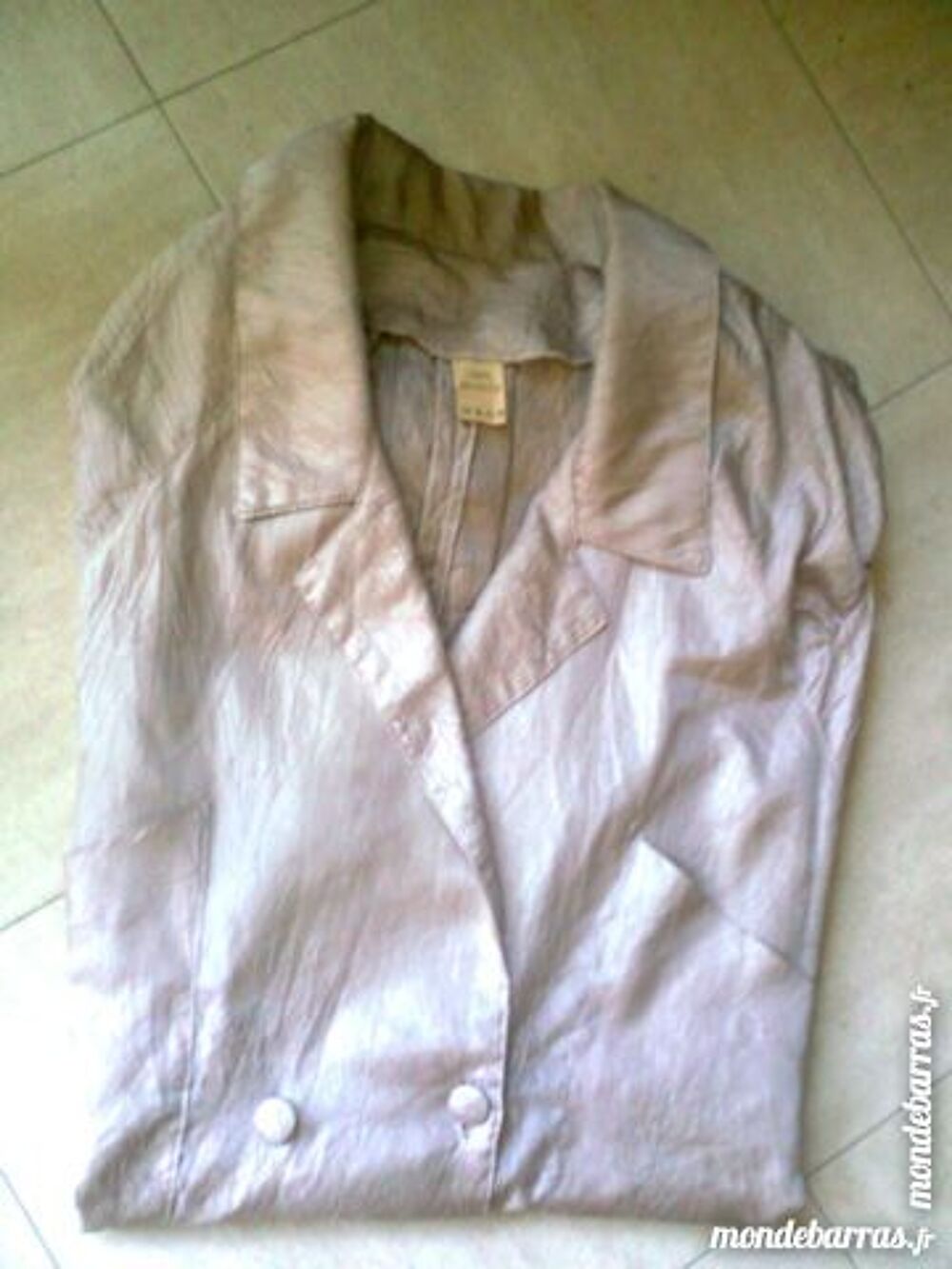ensemble satin&eacute; beige, jupe, veste - zoe Vêtements