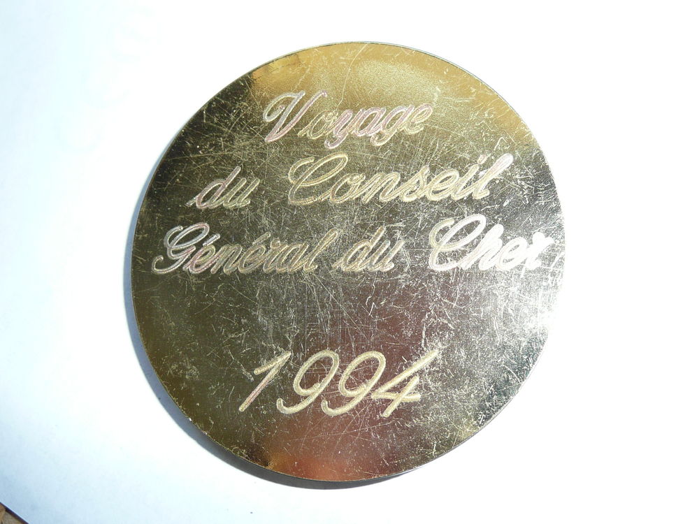 M&eacute;daille bronze Conseil g&eacute;n&eacute;ral du Cher 1994 