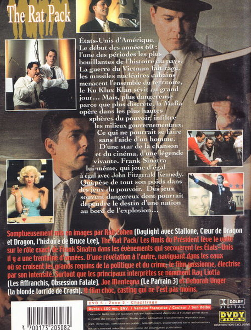 DVD The Rat pack
DVD et blu-ray