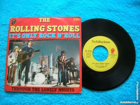 45 TOURS THE ROLLING STONES It's only rock'n'roll 9 Nantes (44)