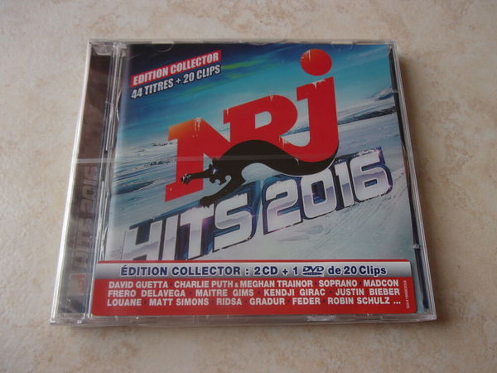 Compilation NRJ Hits 2016 Edition collector (Neuve) CD et vinyles