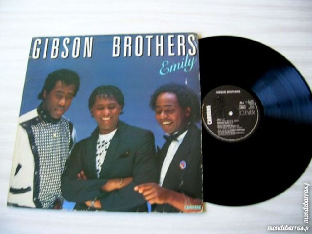 33 TOURS GIBSON BROTHERS Emily CD et vinyles