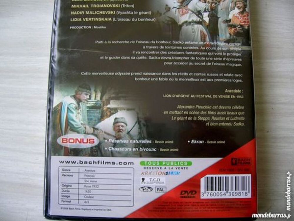 DVD LE TOUR DU MONDE DE SADKO - Fantastique DVD et blu-ray