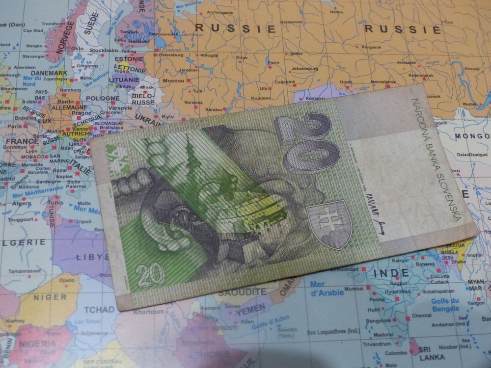 Billet de 20 Dvadsat - Slovenska 1993 