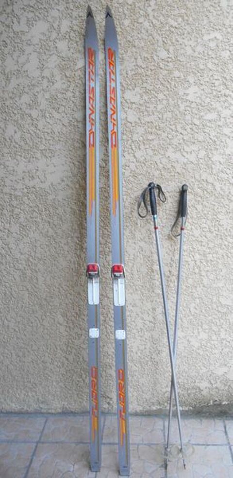 PAIRE SKIS DE FOND DYNASTAR TBE 190 CM 18 Ambrieux-en-Dombes (01)