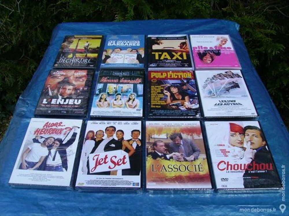 LOT DE 130 FILMS DVD DIVERS DVD et blu-ray