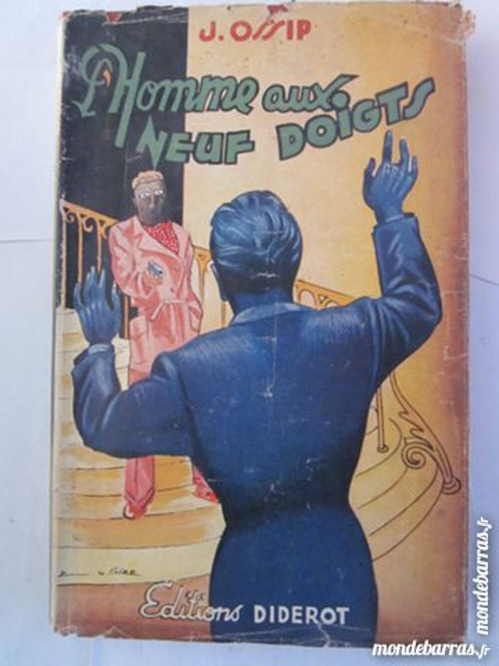 L'HOMME AUX NEUF DOIGTS par J. OSSIP - policier Livres et BD