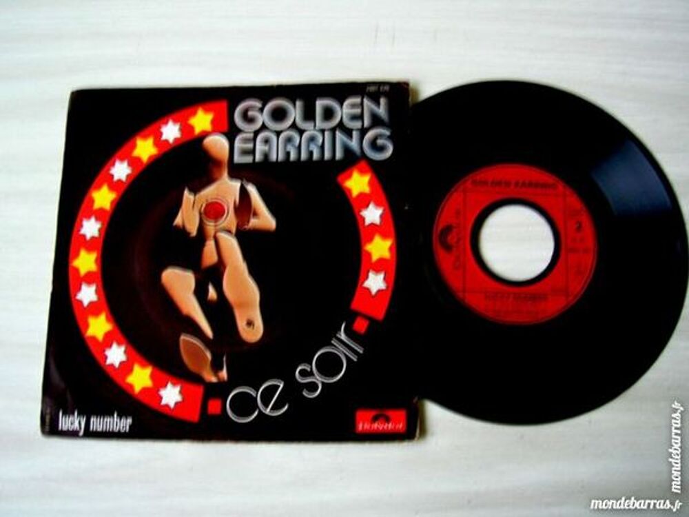 45 TOURS GOLDEN EARRING Ce soir/Lucky number CD et vinyles