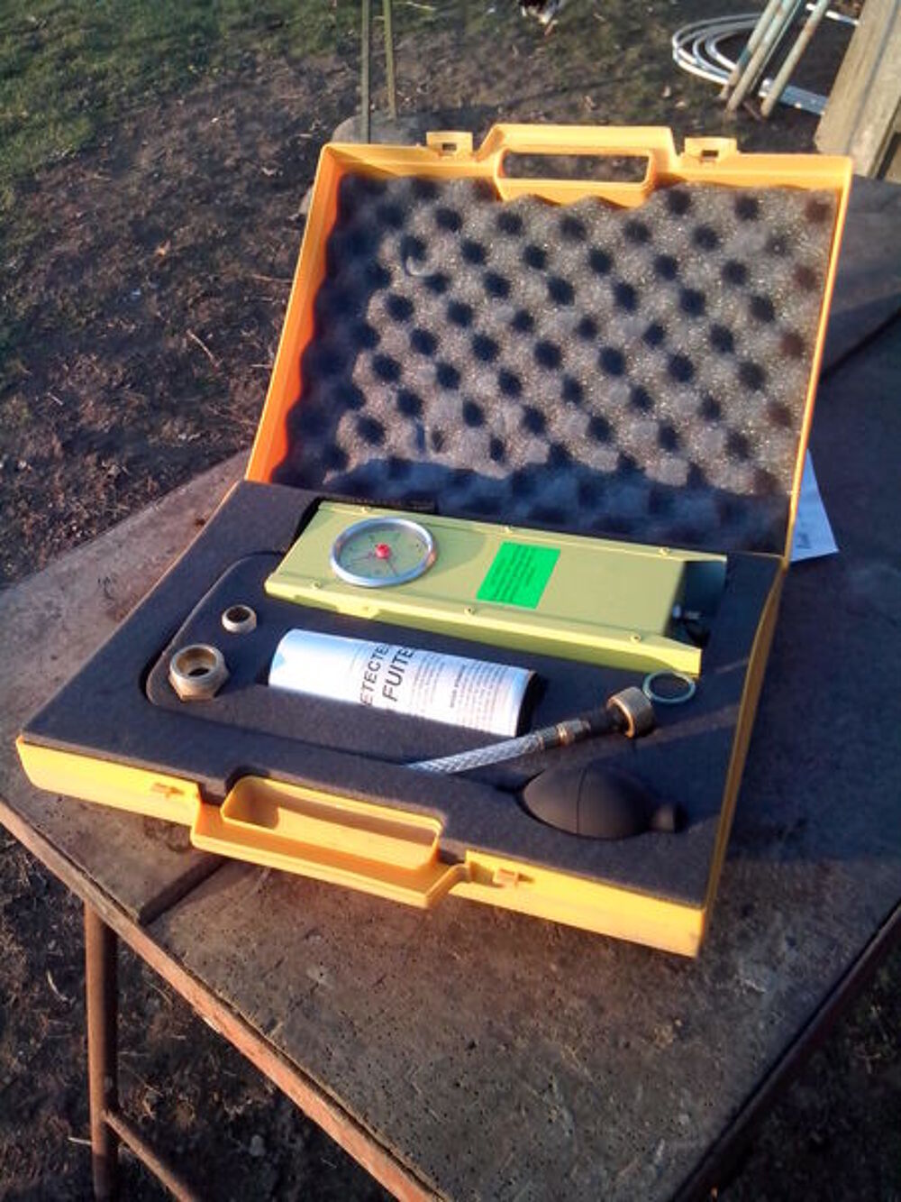 POMPE D4EPREUVE GAZ Bricolage