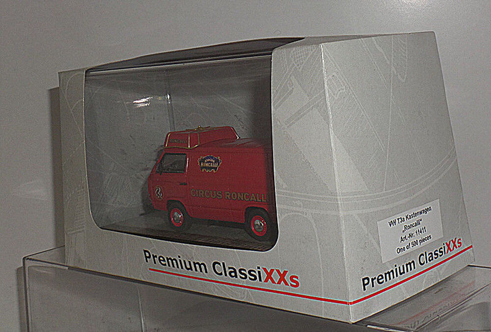 Vw T3A Circus Roncalli 1/43 Premium Classics Neuf Boite 