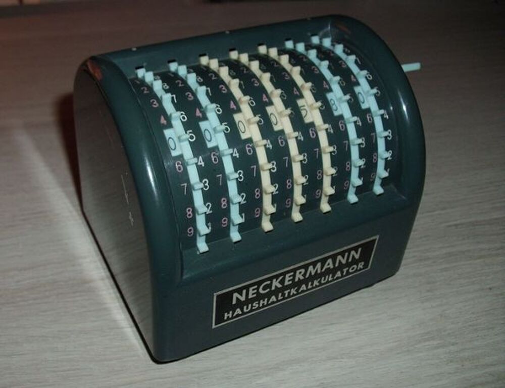Calculatrice vintage de 1969 rare 
