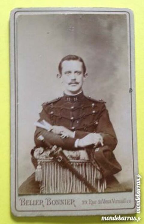 CDV Photo militaire - Beller Bonnier 5 Nice (06)
