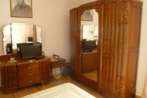 Chambre  coucher ancienne complte en chne massif 850 Riedisheim (68)