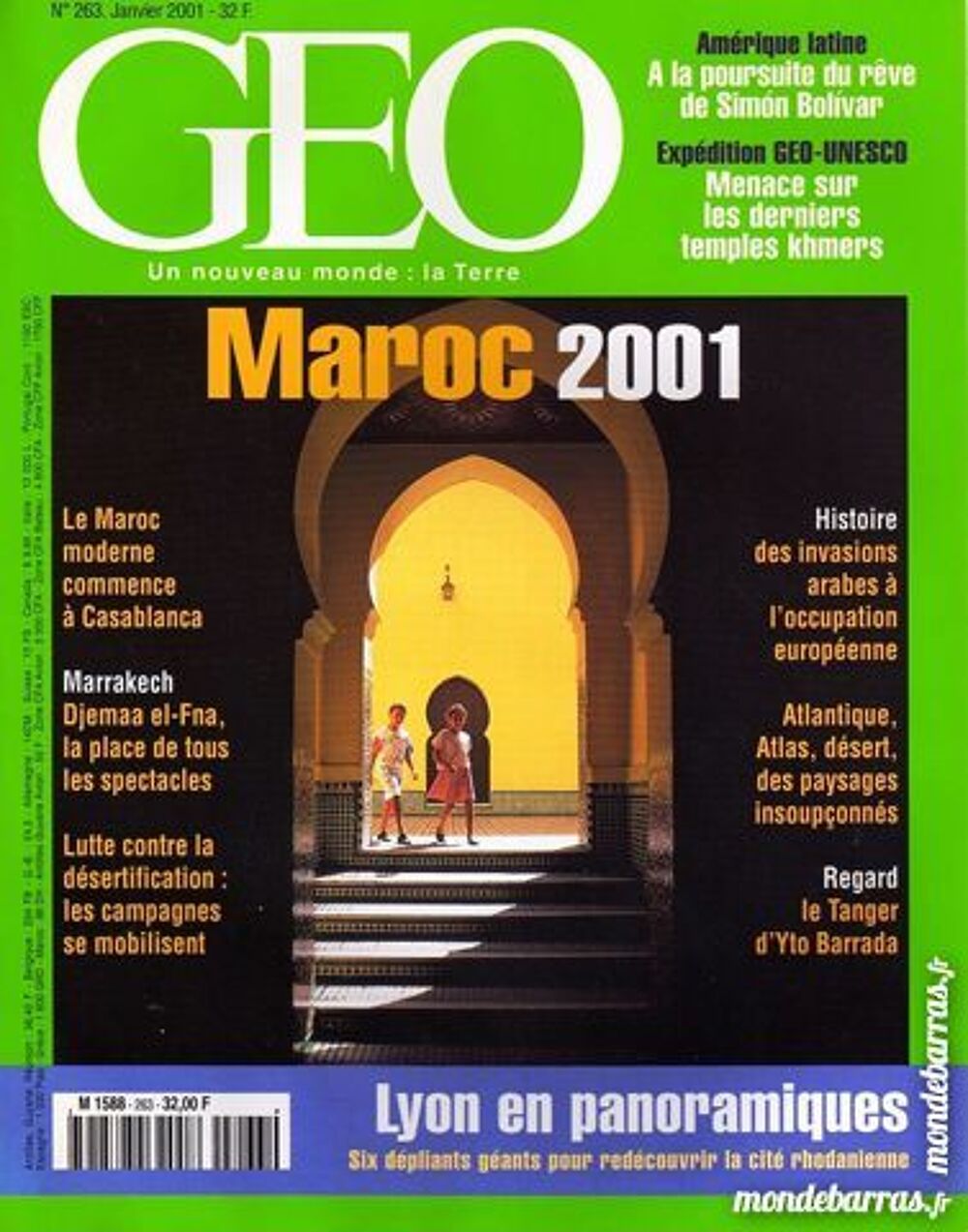 MAROC - g&eacute;o - VOYAGE / Livres et BD