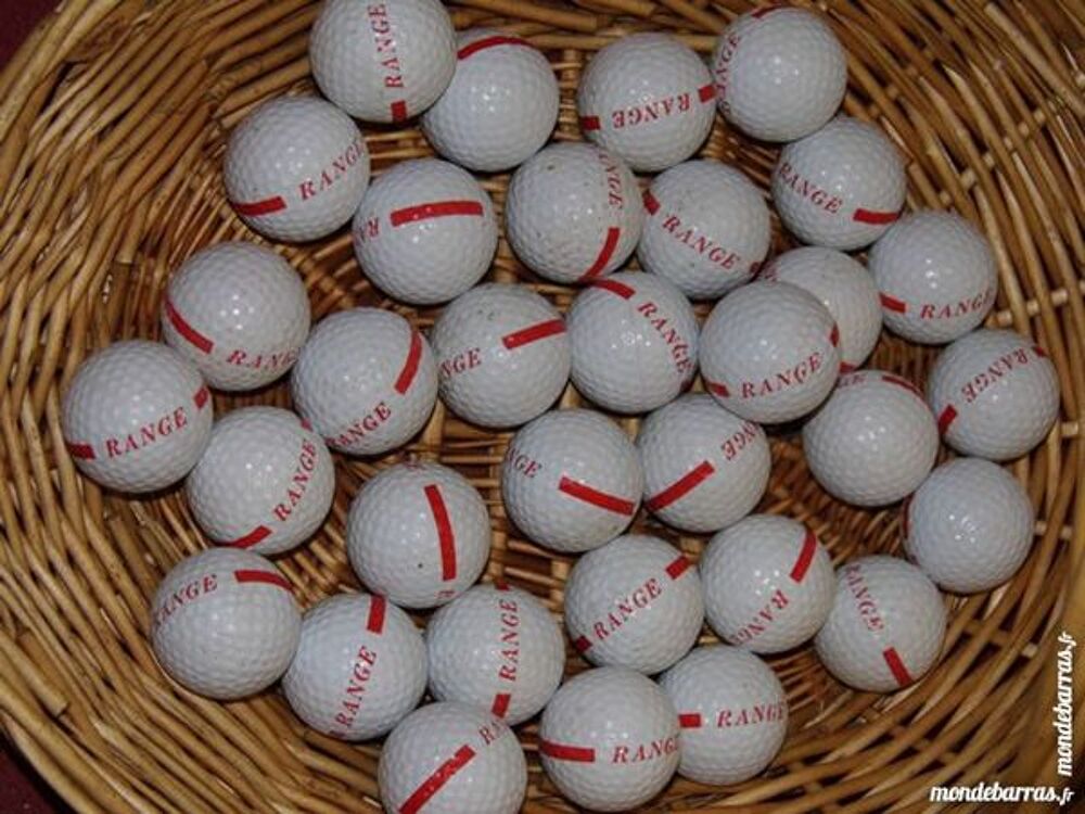 33 balles de golf RANGE tres bon &eacute;tat Sports