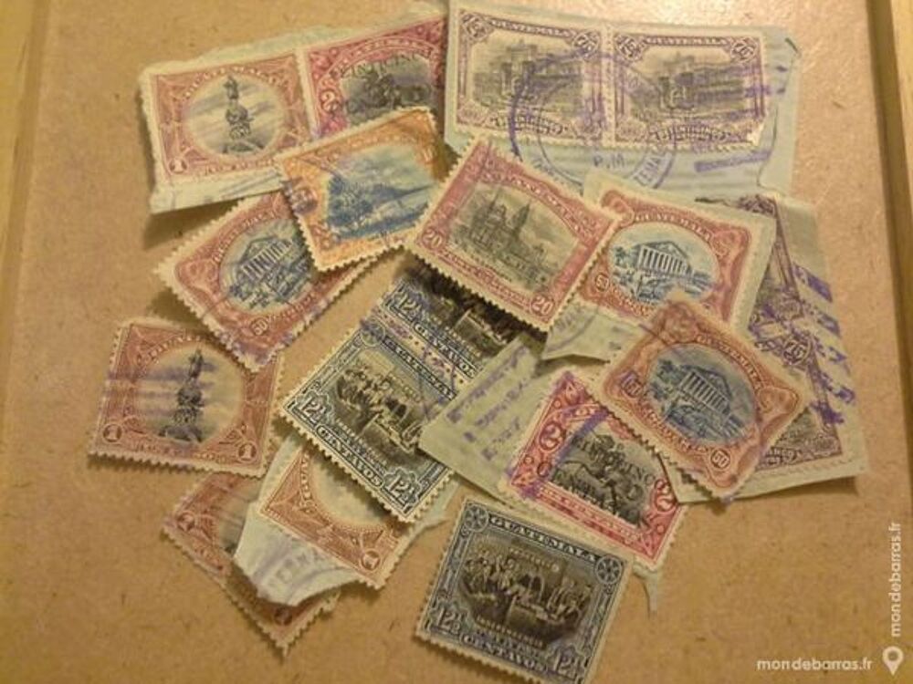 lot timbres guatemala 