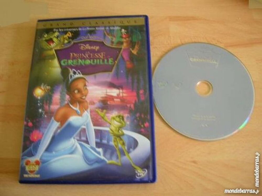 DVD LE PRINCE et LA GRENOUILLE - W. Disney N&deg;88 DVD et blu-ray