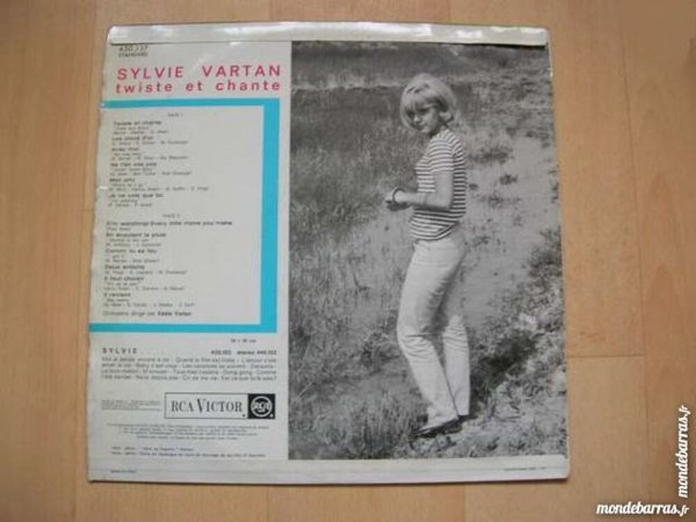 33 TOURS SYLVIE VARTAN Twiste et chante ORIGINAL CD et vinyles