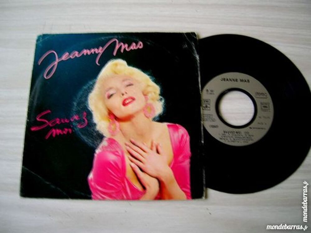 45 TOURS JEANNE MAS Sauvez moi CD et vinyles