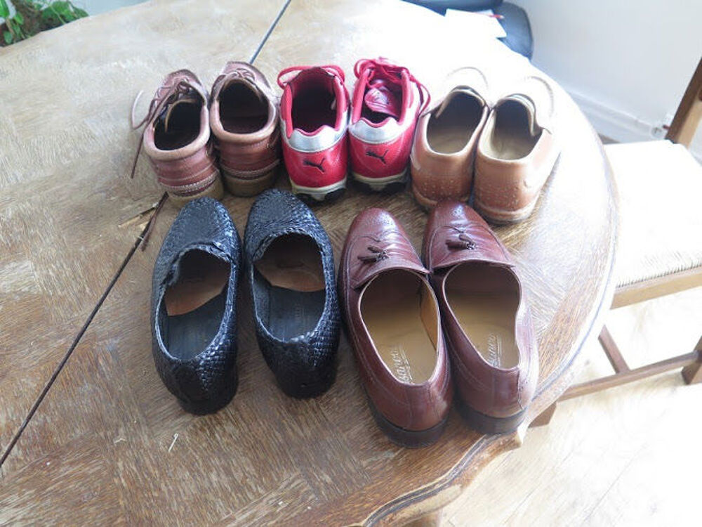 5 paires de chaussures de marque Chaussures
