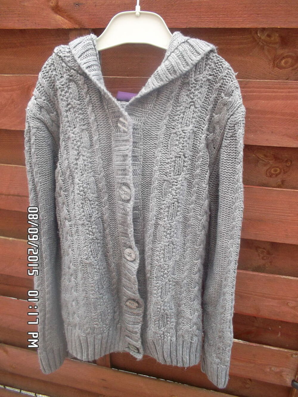 GILET GRIS SERGENT MAJOR*JUSTE 3E*KIKI60230 Vêtements enfants