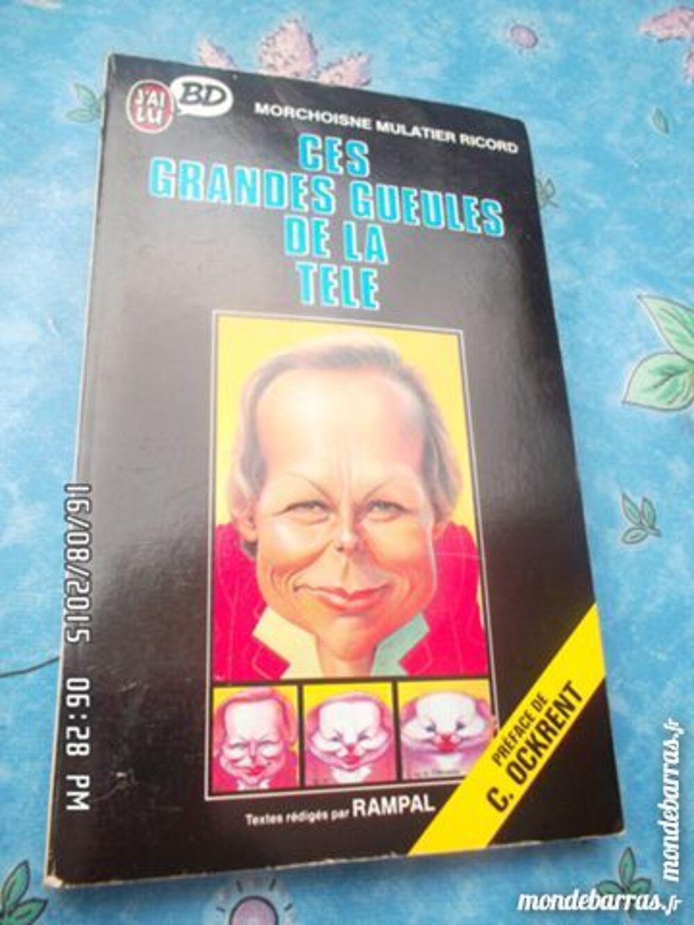 CES GRANDES GUEULES DE LA TELE Livres et BD