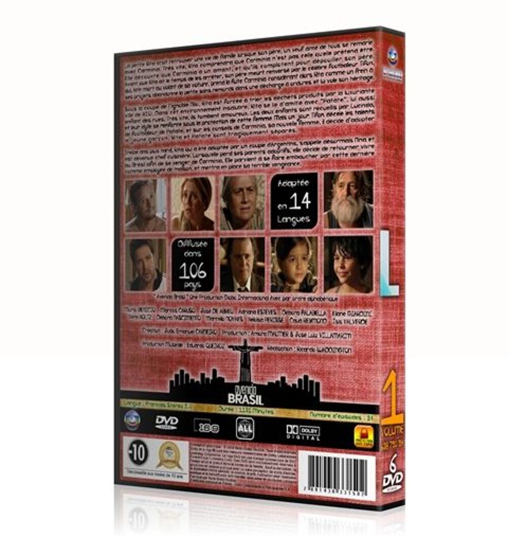 Avenida Brasil en Coffret DVD DVD et blu-ray