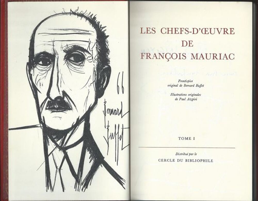 livre illustr&eacute; par Paul Aizpiri, plus dessin original Livres et BD