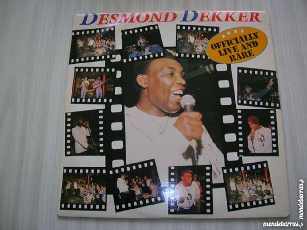 DOUBLE 33 TOURS DESMOND DEKKER Live and rare CD et vinyles