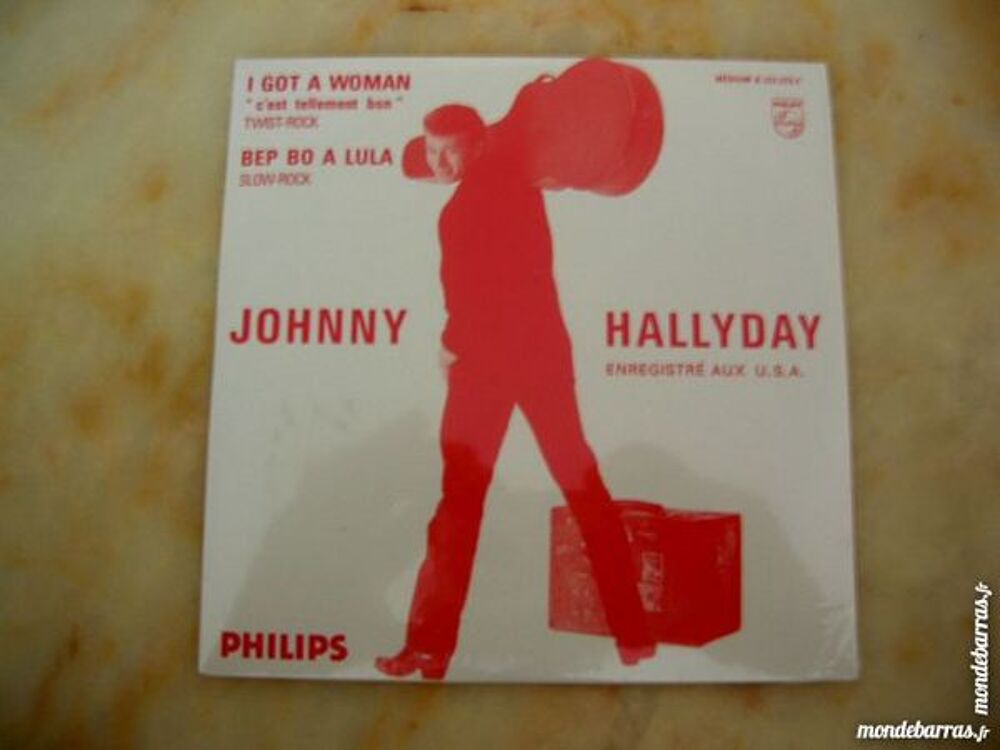 CD JOHNNY HALLYDAY I got a woman CD et vinyles