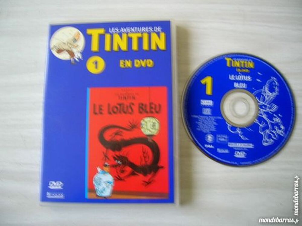 DVD TINTIN LE LOTUS BLEU Vol. 1 DVD et blu-ray