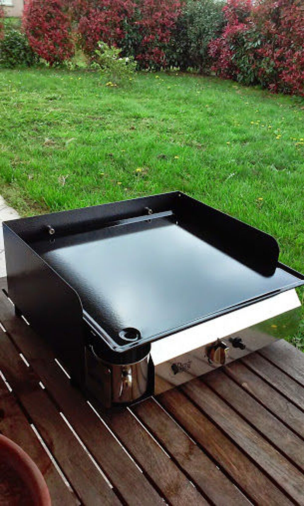 plancha neuve acier &eacute;maill&eacute; 46x44 Cuisine